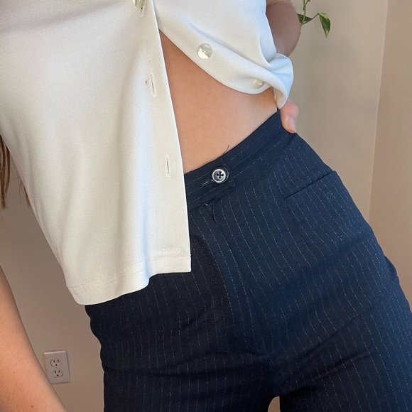 Vintage Pinstripe Pant (25) - Picture 4 of 4